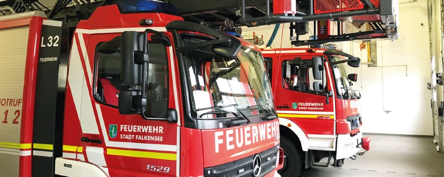 Feuerwehr Feuerwehrauto Falkensee attraktiver Arbeitgeber