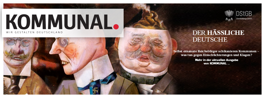 Unser Cover der KOMMUNAL im Januar 2017