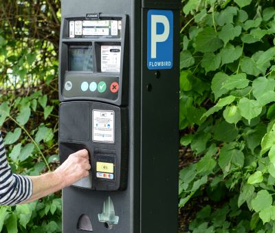 Parkautomat umgerüstet in Essen 