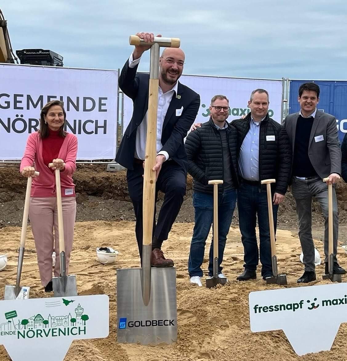 Spatenstich für das neue Gewerbegebiet - Stadtentwicklung in Action