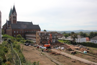 Abriss Klostergebäude in Cham