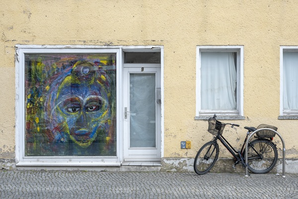 Kunst im Schaufenster
