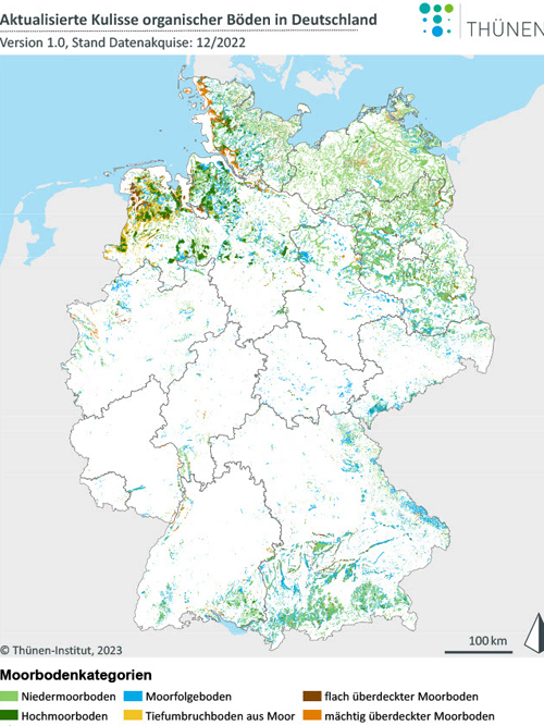 Moore in Deutschland (Quelle: Thünen Institut)