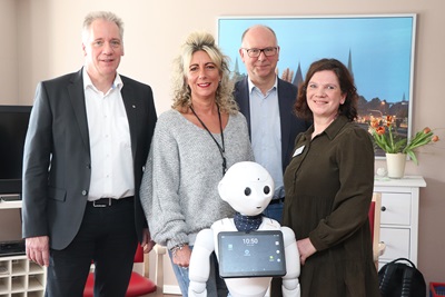 Gruppenbild Roboterprojekt