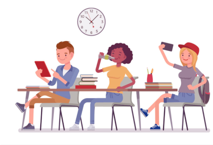 Schülerinnen und Schüler machen, was sie wollen Michael Rudolph