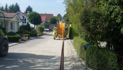 Straße aufreißen? In Hohentengen wurde gefräst.