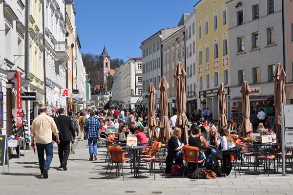 Fußgängerzone Passau