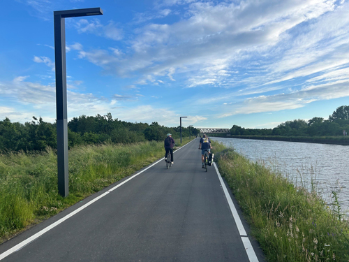 Der IGA-Radweg in Lünen im Juni 2026.