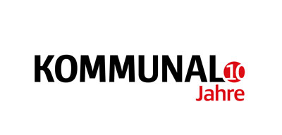 10 Jahre Kommunal Logo