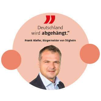 Bürgermeister Kiefer zu Bürokratie
