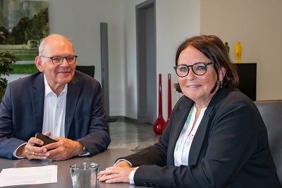 Bürgermeister und Beauftragte Gesundheitsversorgung