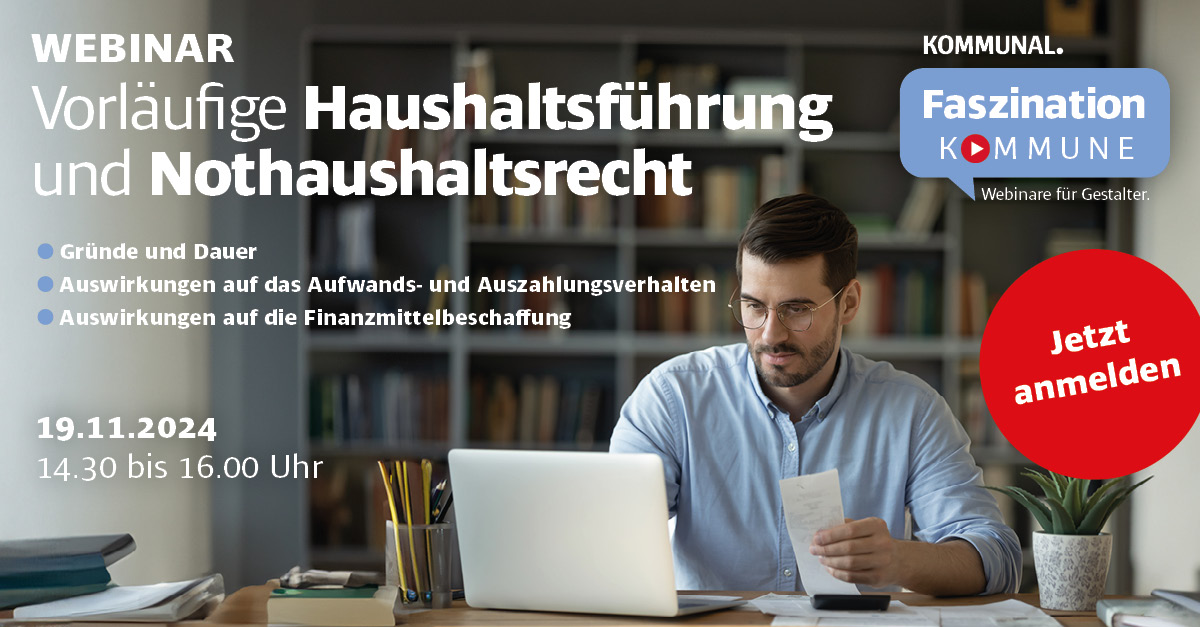Vorläufige Haushaltsführung und Nothaushaltsrecht
