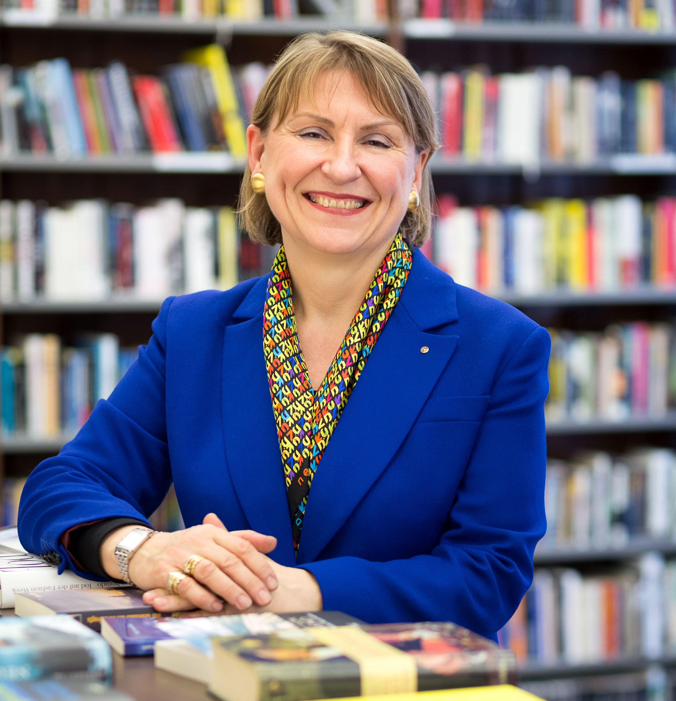 Barbara Lison, Bundesvorsitzende des Deutschen Bibliothek sverbands (c)Jan Meier
