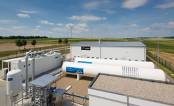 Schon am Start: Der Mainzer Energiepark.