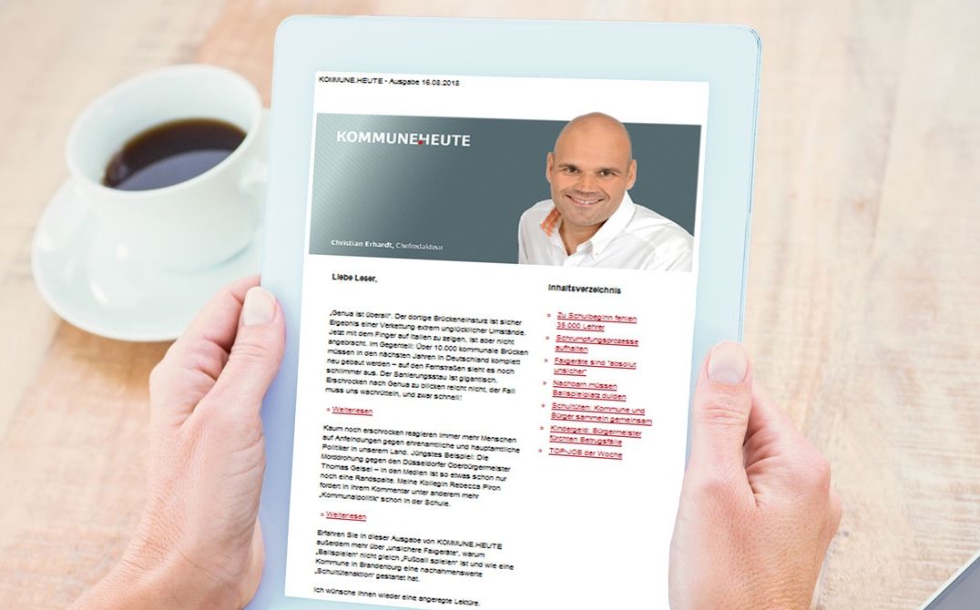 Tablet in der Schule