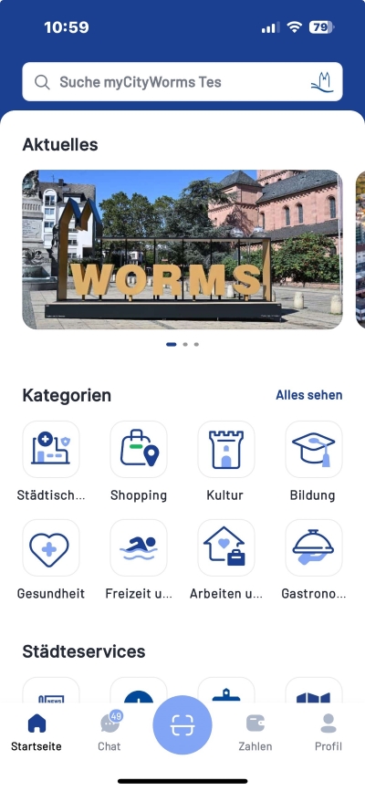 City-App Worms