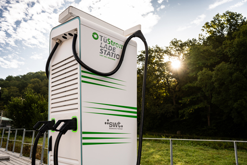 So sehen die neuen Ladesäulen in Tübingen aus.