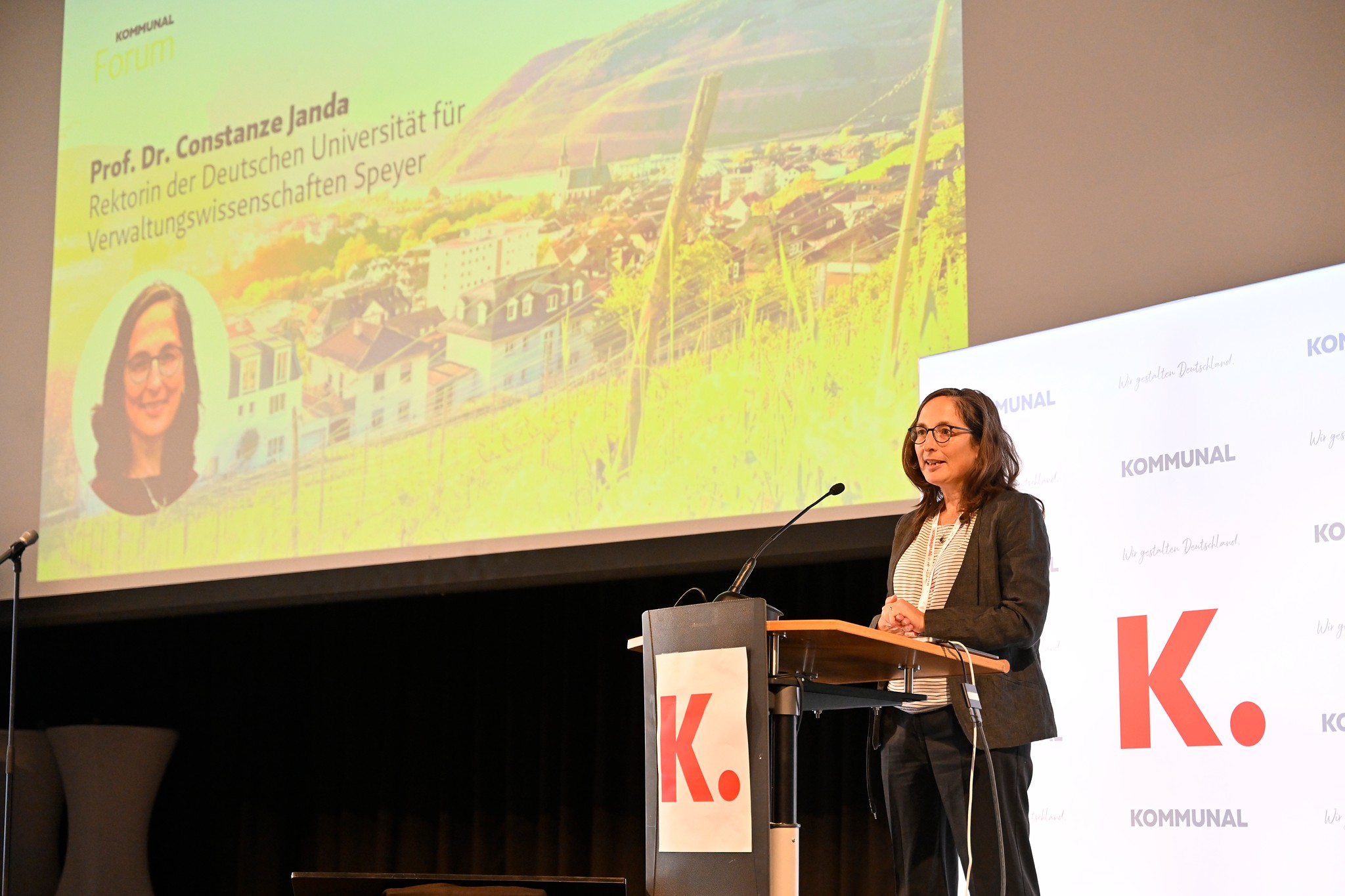 Prof. Dr. Constanze Janda, Rektorin der Deutschen Universität für Verwaltungswissenschaften Speyer