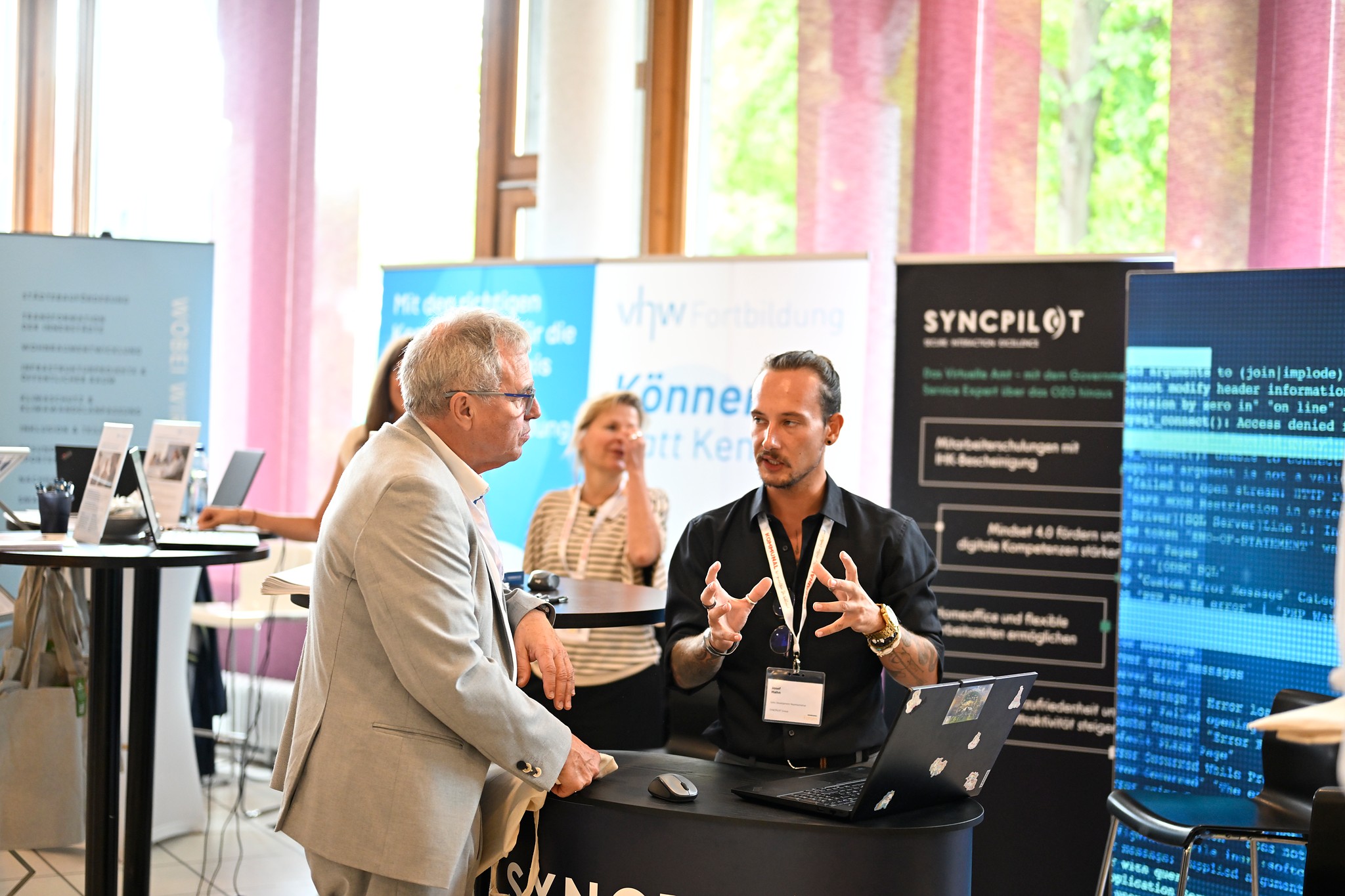 Rege Gespräche bei Syncpilot