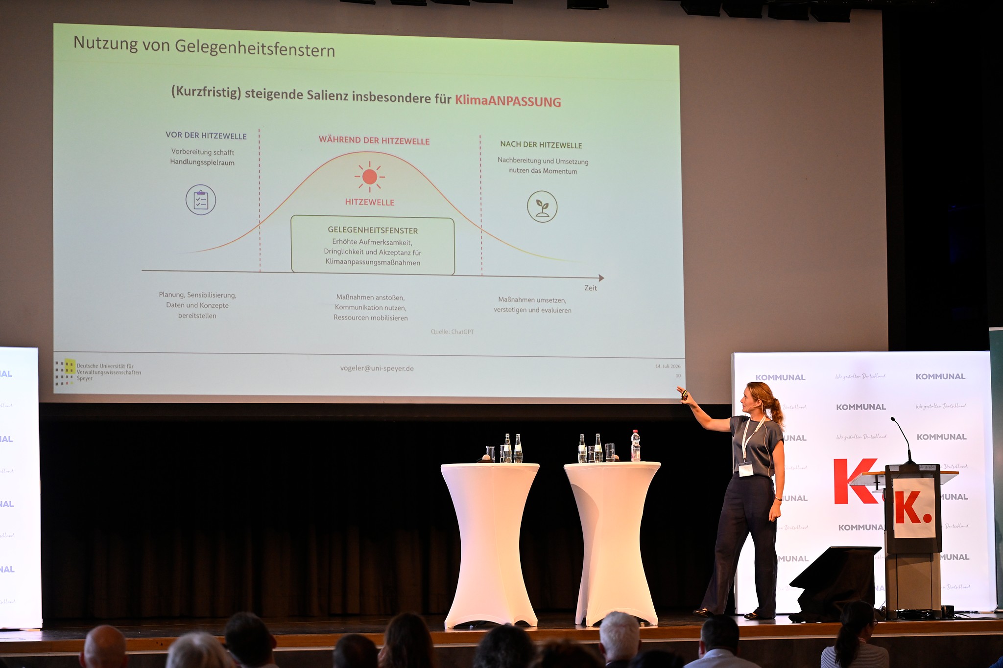 Prof. Dr. Colette S. Vogeler, Lehrstuhlinhaberin an der Deutschen Universität für Verwaltungswissenschaften Speyer