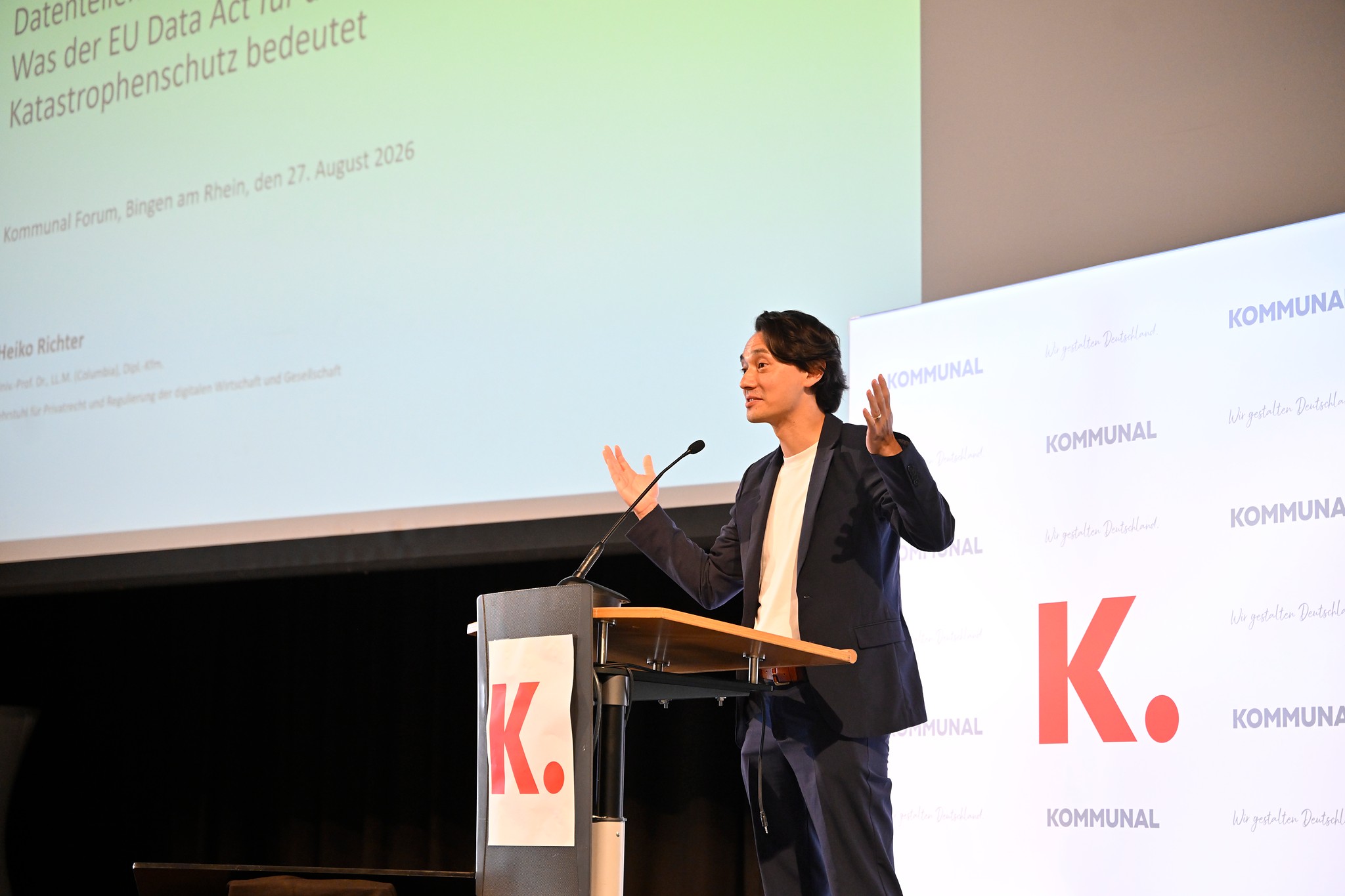 Prof. Dr. Heiko Richter, Lehrstuhlinhaber an der Deutschen Universität für Verwaltungswissenschaften Speyer