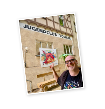 Jugendclubleiter Matthias Wille