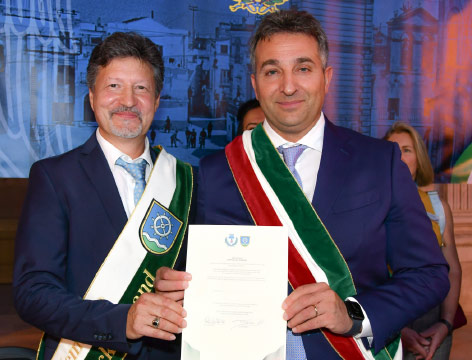 Bügermeister Smaldino mit