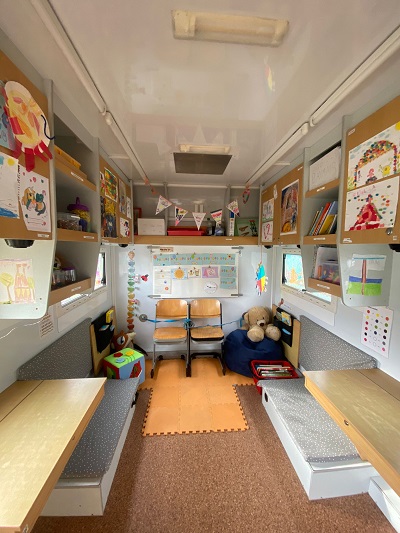 Innenansicht Kita-Mobil