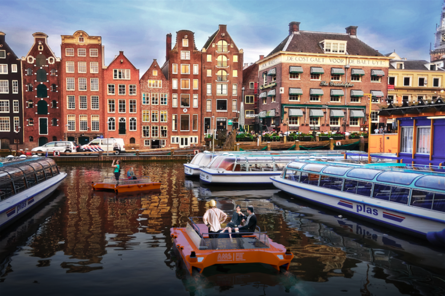 Mobilität: Autonom fahrende Boote in Amsterdam