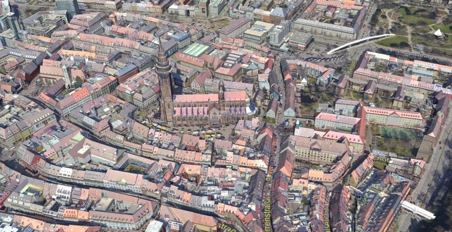 Open Data: Freiburg bringt 3D-Modell raus
