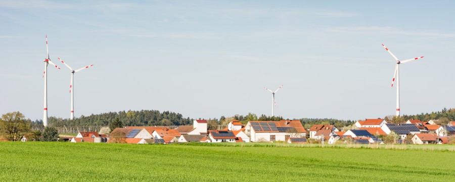 Windräder in der Nähe von Siedlungen sorgen für großen Unmut.