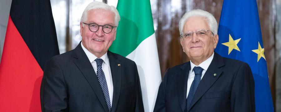 Danksagung für die Arbeit während der Corona-Pandemie: Steinmeier und Mattarella schreiben persönlichen Brief an Städtepartner in Deutschland und Italien