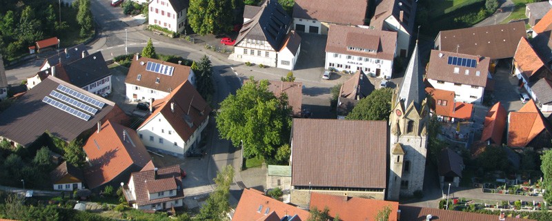 In dieser Kirche in Kupferzell brach Corona aus