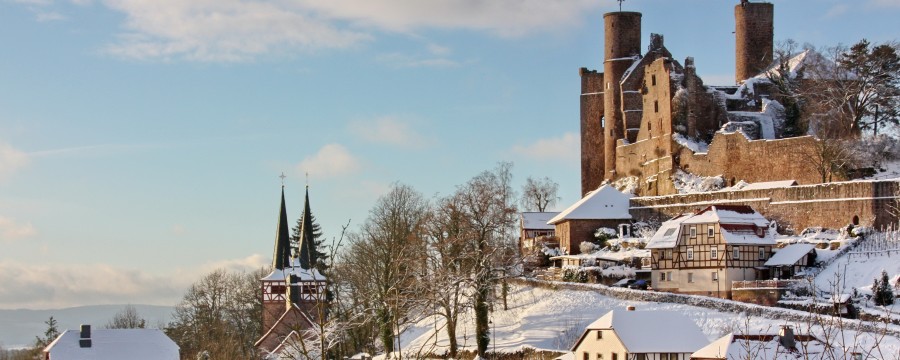 Burg Hanstein in Thüringen