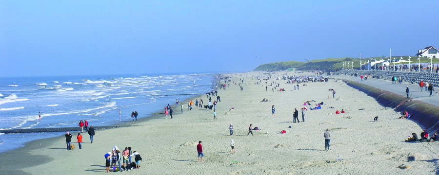 Strand von Norderney ist ein beliebtes Ziel auch für Tagestouristen.