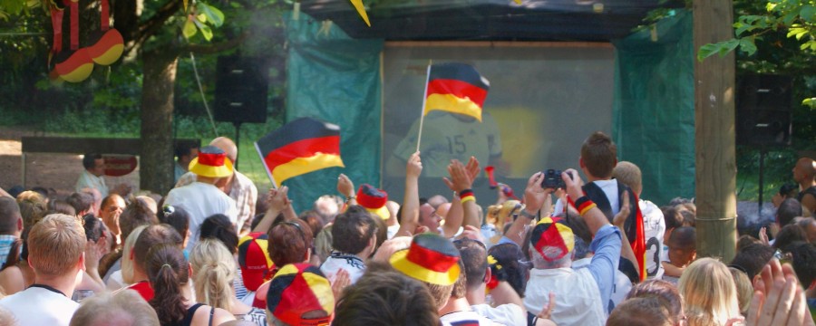 Public Viewing Fußball EM