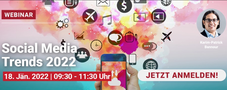 Webinar zu Social Media Trends 2022