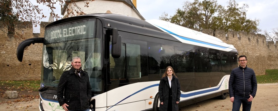 In Ingelheim fahren die öffentlichen Busse schon bald mit Ökostrom 