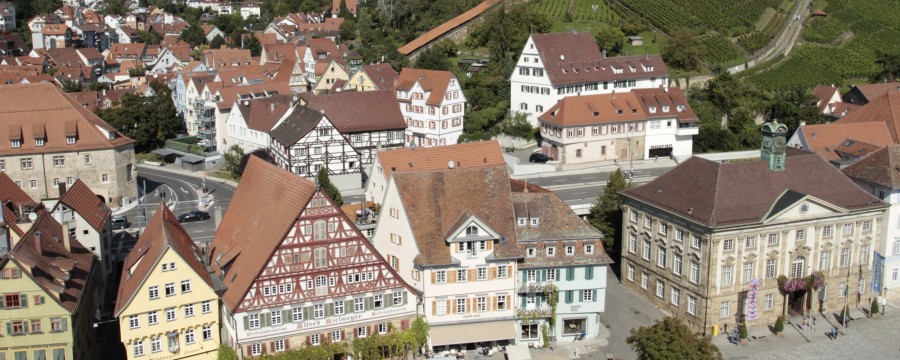 Mittelalterliche Häuser - viele Denkmalschutzbestimmungen