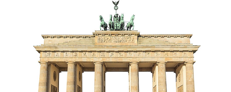 Brandenburger Tor als Symbol für Berlin