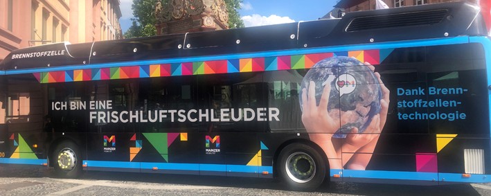 In Mainz fahren sie schon: Busse mit Brennstoffzellen