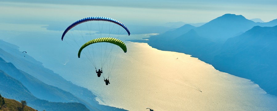 Paragliding, Symbolbild