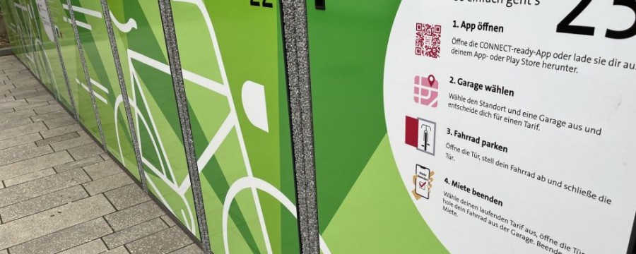 Die Fahrradgaragen der Stadt Hildesheim sind digital - und fördern den Radverkehr insgesamt