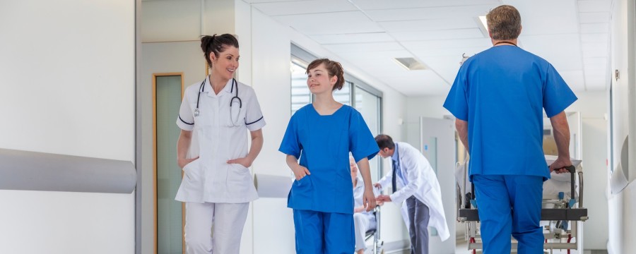 Krankenhausflur