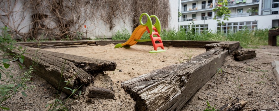 Stadtbild Spielplatz