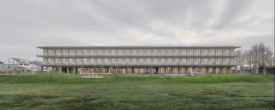 Die Fuchshofschule in Ludwigsburg erfüllt die Grundsätze nachhaltigen Bauens.