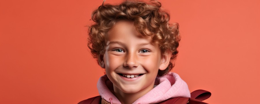 Schuljunge , Thema Ganztagsausbau