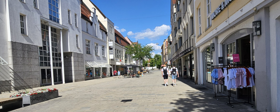 Innenstadt Fußgängerzone Ingolstadt