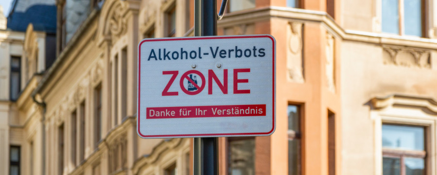 Schild Alkoholverbote 