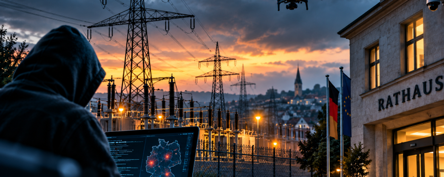 Stromnetze, Wasserwerke, Kommunikation und Verwaltung: Angriffe auf kritische Infrastruktur werden auch für Städte und Gemeinden zu einer wachsenden Sicherheitsfrage.